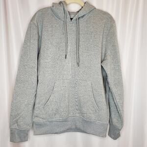 Hooded Sweatshirt with Kangaroo Pocket Small Grey, Galaxy by Harvic NEW